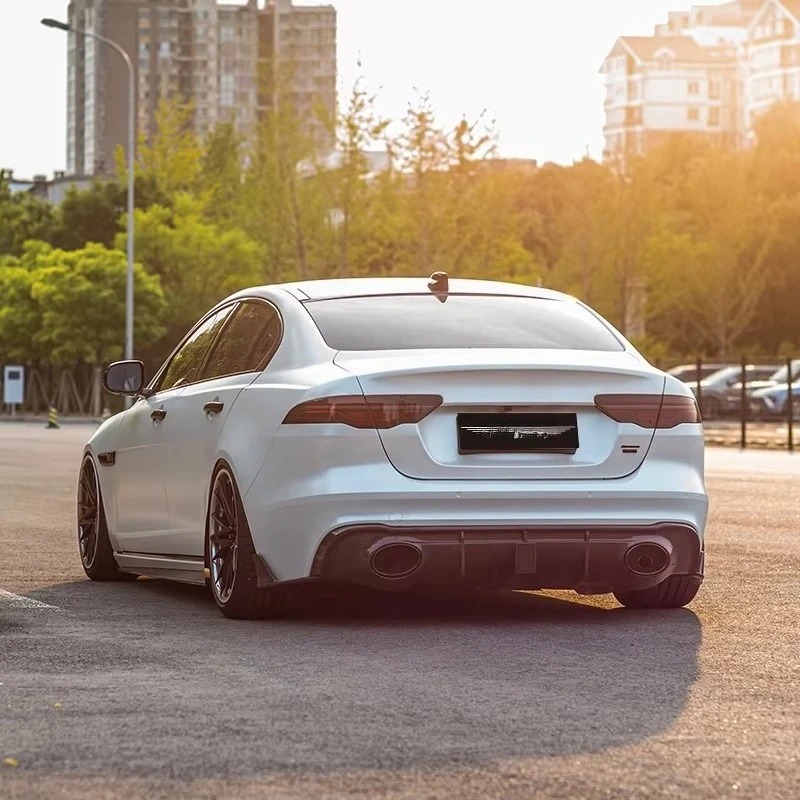RS Style New Rear Diffuser for XEL Bumper Lip Splitters Body Kits with Exhaust Cut-Outs Car Bumpers